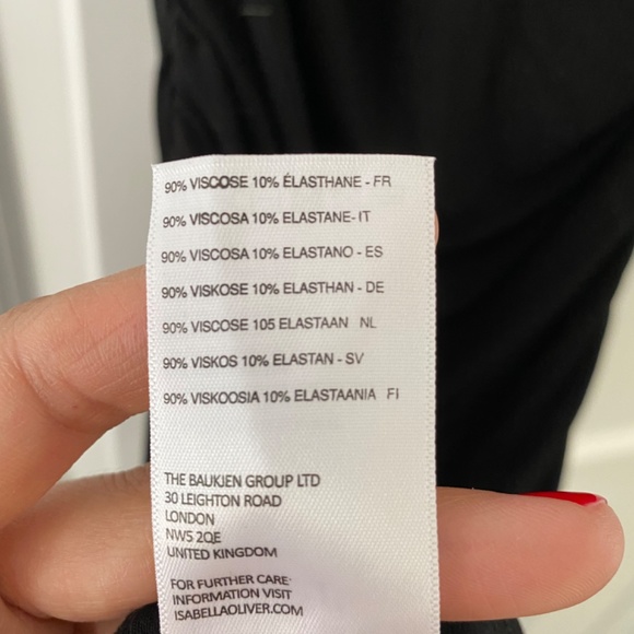 ISABELLA OLIVER Maternity Tank Dress Size US 2 - Picture 4 of 5